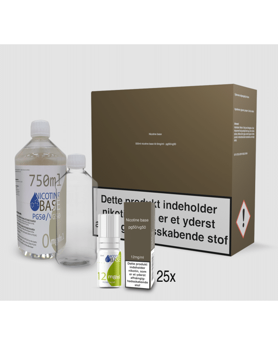 500ml Nicotine Base kit 6mg/ml - PG50/VG50
