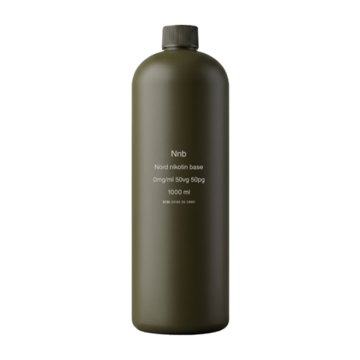 Nord Nikotin Base 0mg 1 liter 50PG/50VG