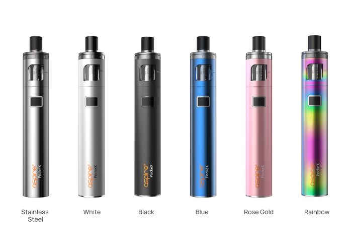 Aspire PockeX Kit all-in-one e-cigaret med 1500 mAh batteri