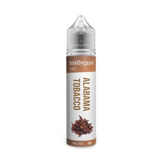 Sundbygaard Alabama Tobacco Longfill aroma flaske med tobakssmag