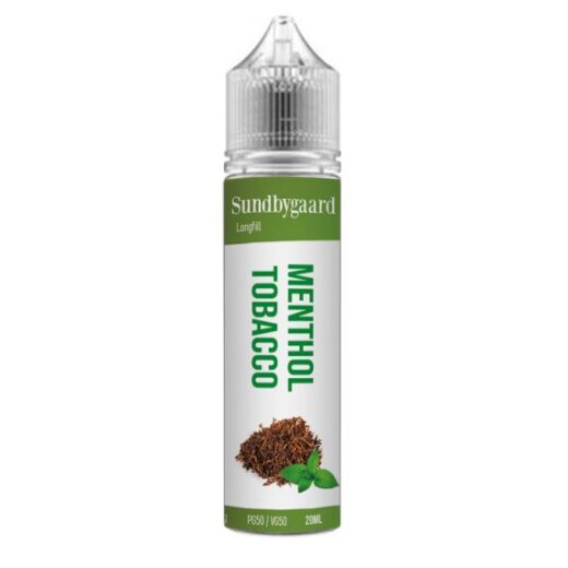 Sundbygaard Menthol Tobacco Longfill aroma flaske med menthol- og tobakssmag