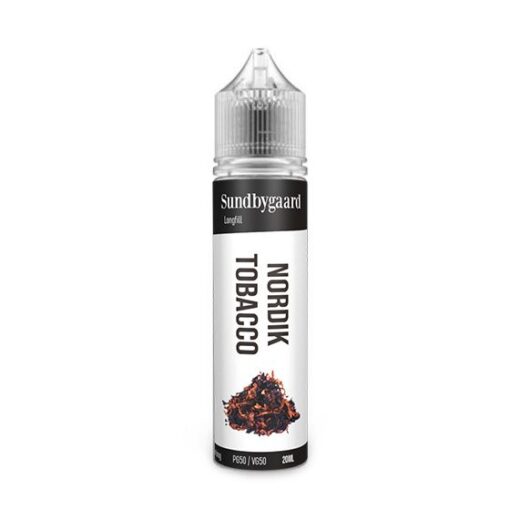 Sundbygaard Nordik Tobacco Longfill aroma flaske med tobakssmag