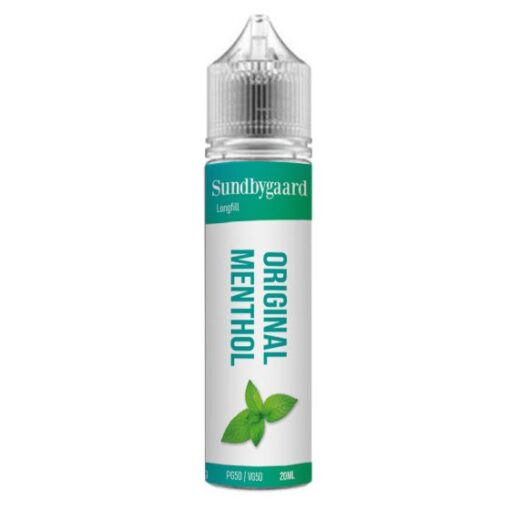Sundbygaard Original Menthol Longfill aroma flaske med mentholsmag