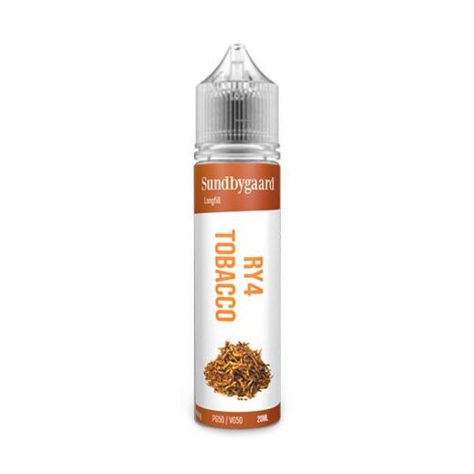Sundbygaard Ry4 Tobacco Longfill aroma flaske med tobakssmag