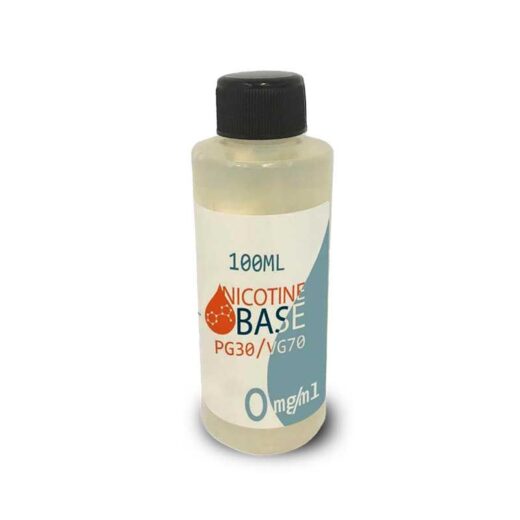 100ml Nicotine Base PG30/VG70 - 0mg