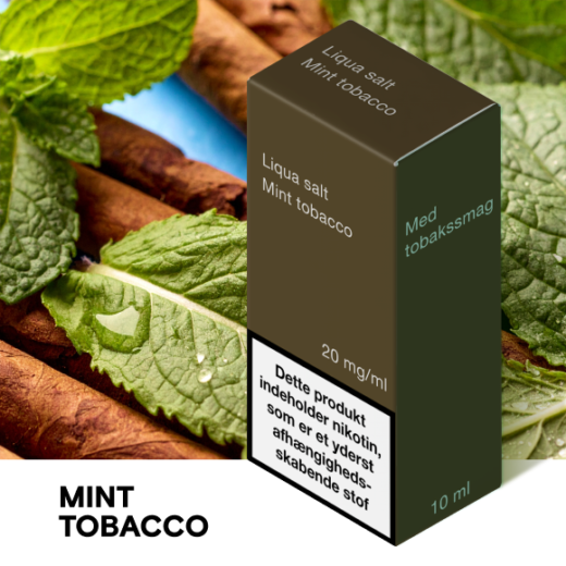 LIQUA Salt Mint Tobacco 20mg 10ml nikotinsalt e-væske flaske