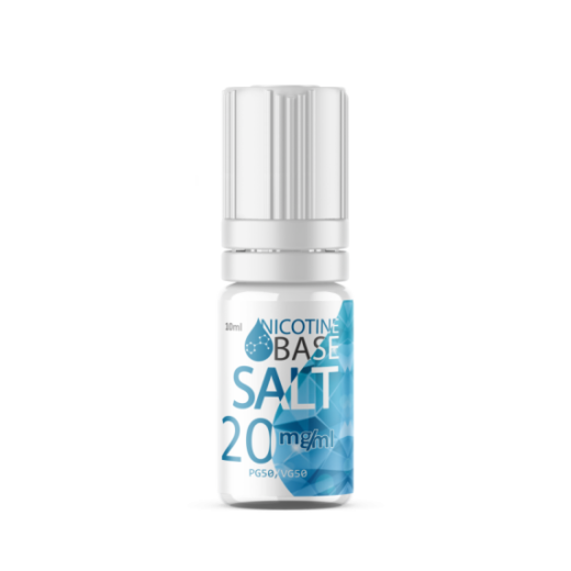 10ml Nicotine Base Salt PG50/VG50 - 20mg